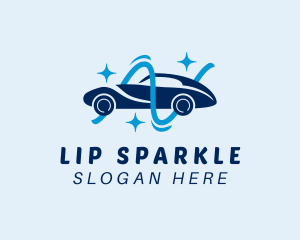 Sparkle Car Cleaning logo design