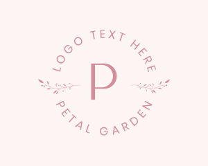 Feminine Floral Fashion Boutique  logo design