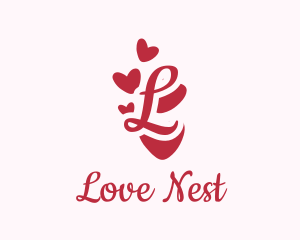 Lovely Valentines Dating logo design