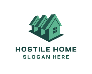 Home Subdivision Property logo design