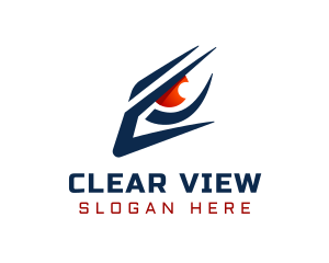 Gaming Sharp Eye Vision logo design