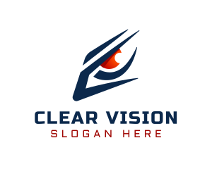 Gaming Sharp Eye Vision logo design