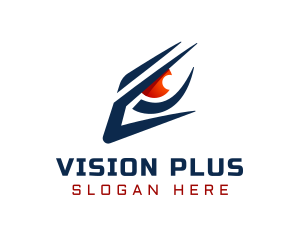 Gaming Sharp Eye Vision logo design