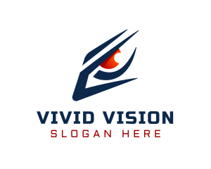 Gaming Sharp Eye Vision logo design