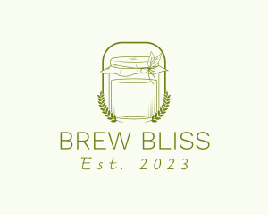 Organic Kombucha Jar logo