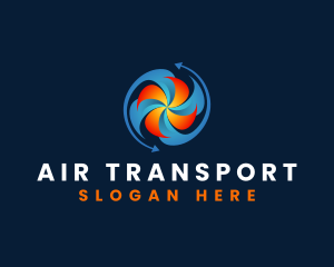 Industrial Fan Airflow  logo design