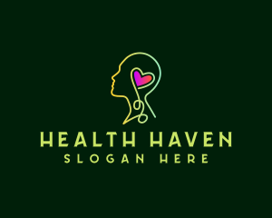 Mental Health Therapy Counseling logo design