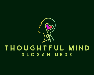 Mental Health Therapy Counseling logo design