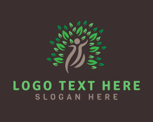 Human Tree Botanical logo