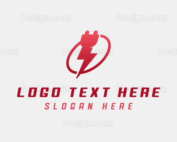 Thunder Electrical Plug Logo