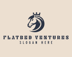 Horse Crown Legal logo design