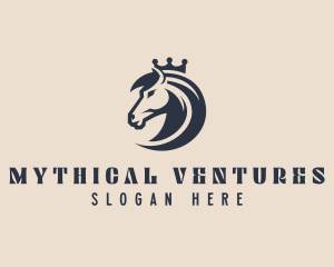 Horse Crown Legal logo design