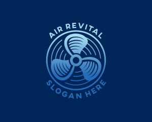 Air Fan Ventilation logo design