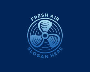 Air Fan Ventilation logo design