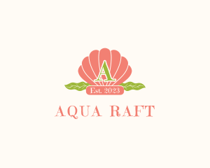 Ocean Clam Shell logo design