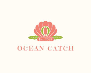 Ocean Clam Shell logo design