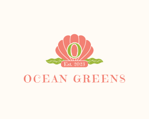 Ocean Clam Shell logo design