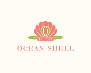 Ocean Clam Shell logo design