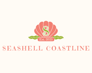 Ocean Clam Shell logo design