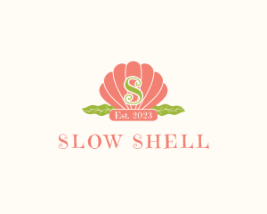 Ocean Clam Shell logo design