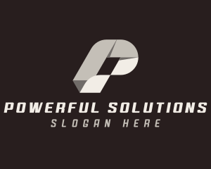  Origami Logistics Delivery logo design