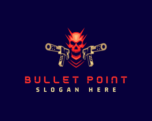 Skull Submachine Gun logo