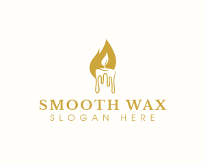 Flame Wax Candle logo