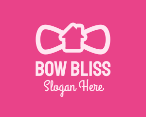 Pink Bow Tie House logo