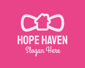 Pink Bow Tie House logo