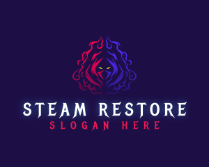 Ninja Clan Steam logo design