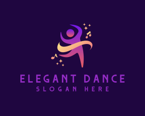 Musical Dance Choreography logo design