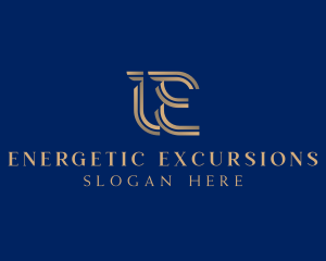 Luxury Premium Letter E logo design