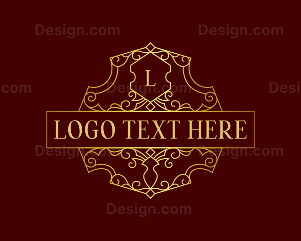 Luxury Ornamental Crest Logo