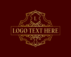 Luxury Ornamental Crest logo