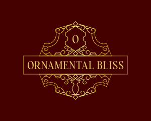 Luxury Ornamental Crest logo