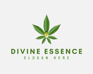 Medical Cannabis Oil logo design