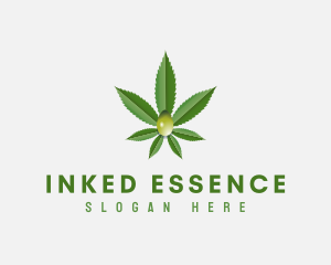 Medical Cannabis Oil logo design