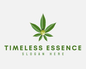 Medical Cannabis Oil logo design