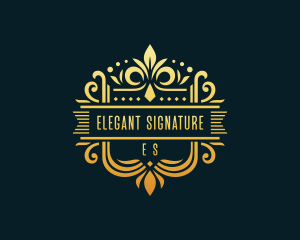 Elegant Stylish Boutique  logo design