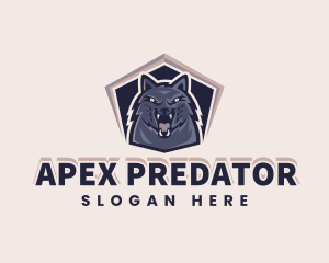 Angry Wolf Gaming Avatar logo design