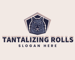 Angry Wolf Gaming Avatar logo design