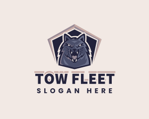 Angry Wolf Gaming Avatar logo design