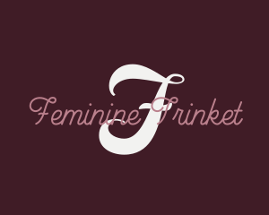 Feminine Signature Business logo design