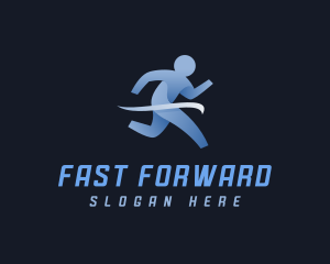 Athlete Marathon Runner logo