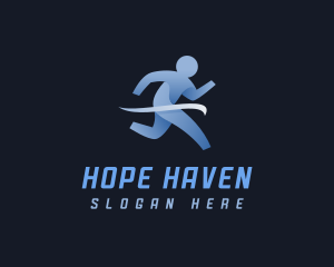 Athlete Marathon Runner logo