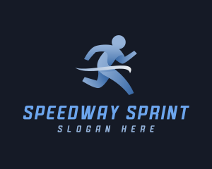 Athlete Marathon Runner logo