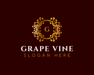 Luxury Ornament Vine logo design