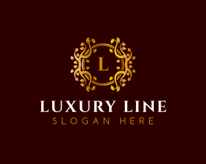 Luxury Ornament Vine logo design