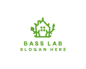 Eco Plant Home logo design