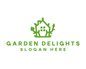 Eco Plant Home logo design